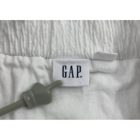 Gap White Cotton Skirt Size Small Boho Whimsical Lined Soft Midi - Picture 3 of 6